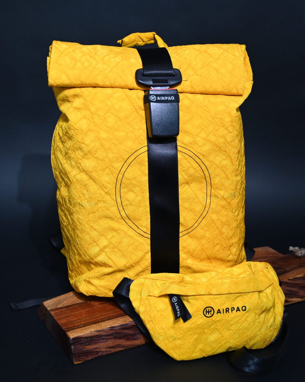 Entdecke nachhaltige Rucksäcke für Dich - Airpaq verwandelt upgecycelten Autoschrott in coole Rucksäcke und HipBags!