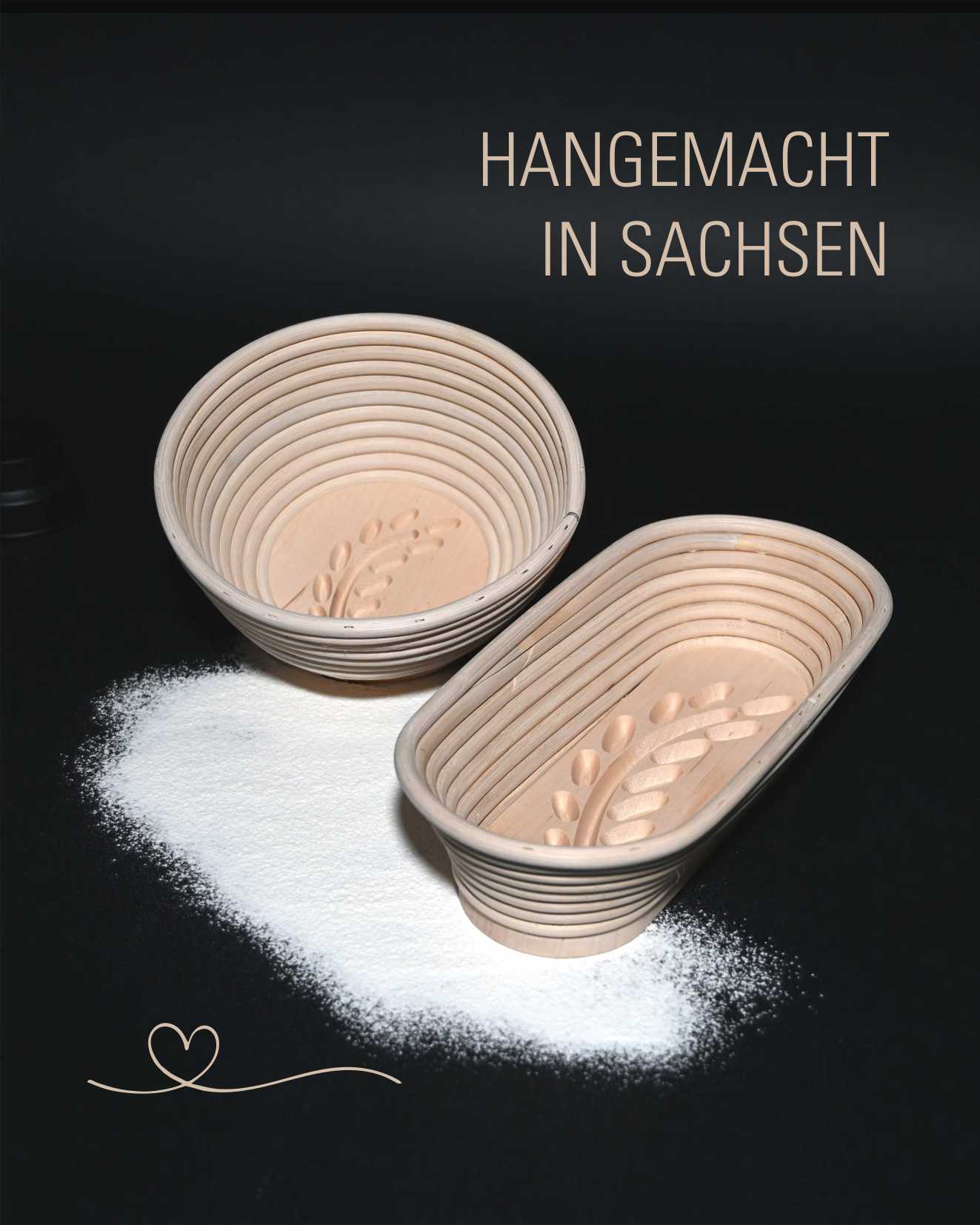 Brotbacken mit Herz – mit dem Gärkörbchen aus Sachsen!