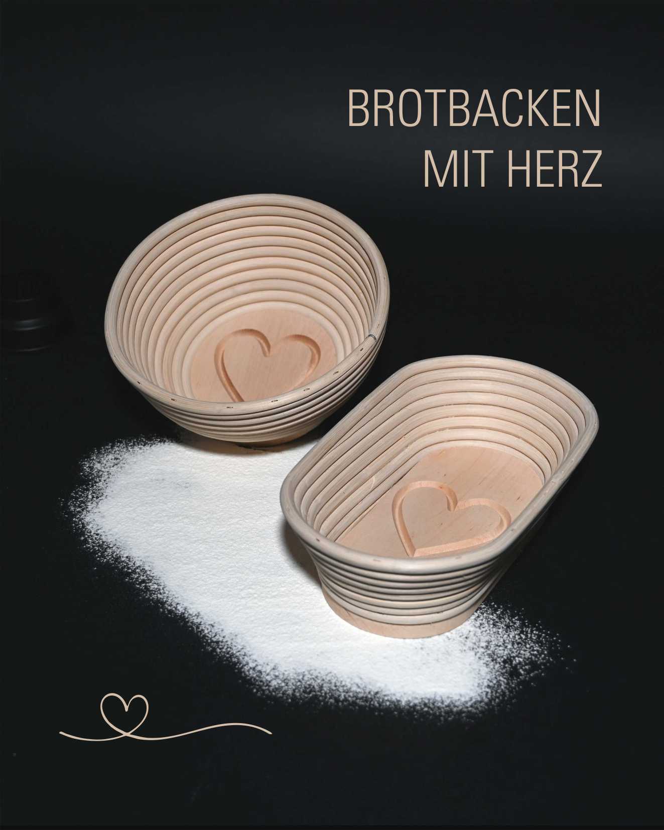 Brotbacken mit Herz – mit dem Gärkörbchen aus Sachsen!