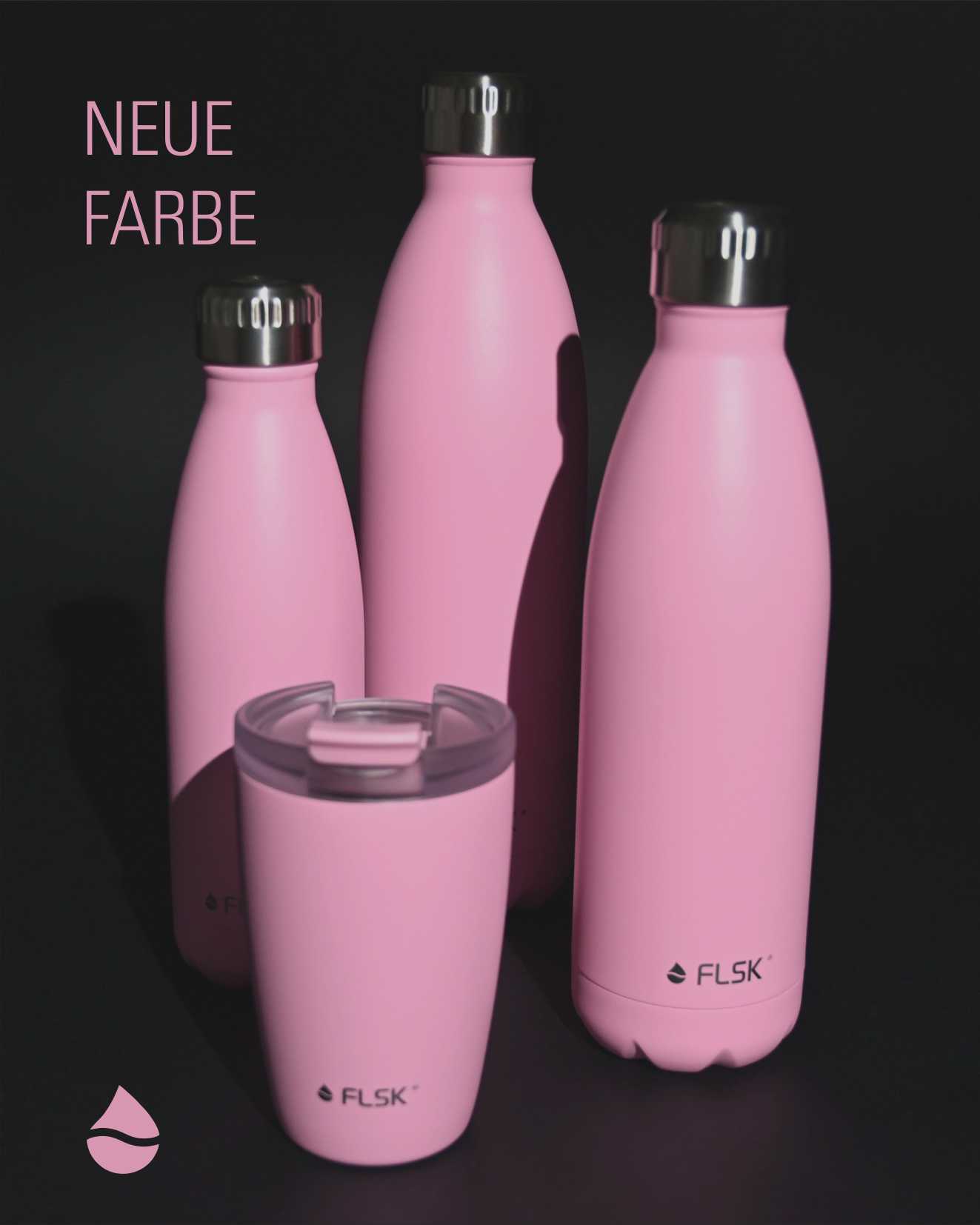 FLSK – Deine nachhaltige Trinkflasche aus Edelstahl!