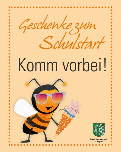Schultütenaktion in Immenstadt